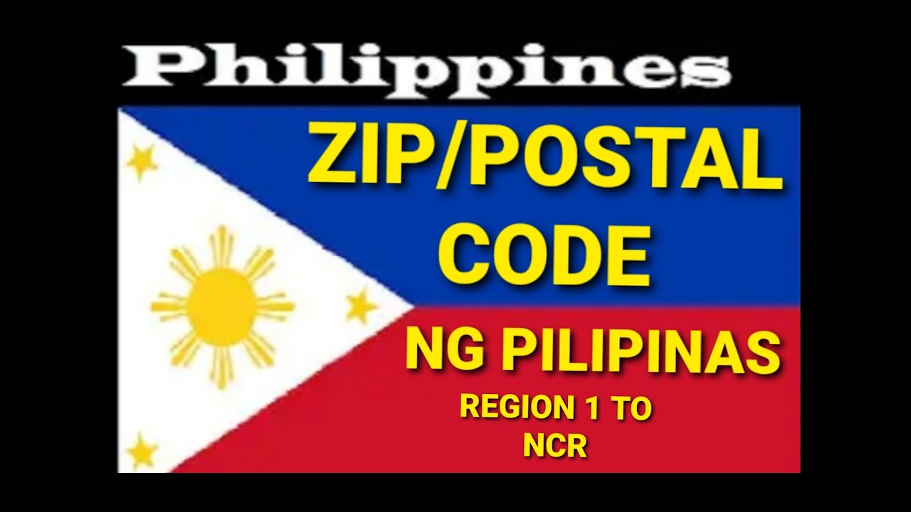 What are the postal codes in the Philippines? Tipseri