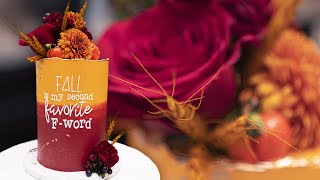 How To Write The Perfect Message On A Cake | Fall Decoration