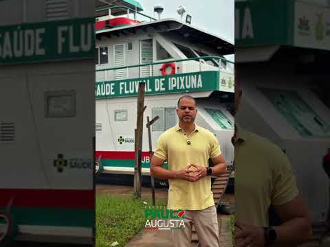 Mais uma viagem da Unidade Básica de Saúde Fluvial