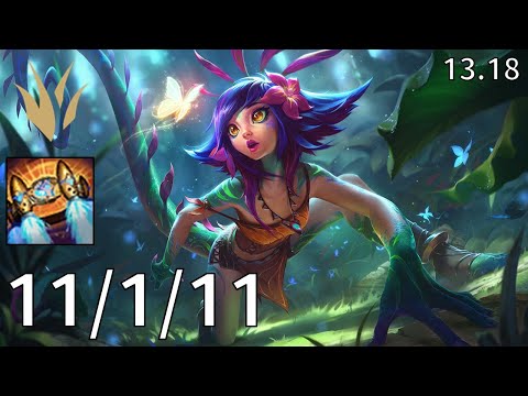 Neeko Jungle vs Fiddlesticks - EUW Diamond | Patch 13.18