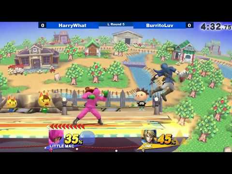 [06/16/18|Sm4sh] LR5: HarryWhat (Little Mac, Cloud) VS BurritoLuv (Link)