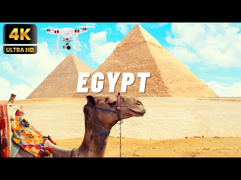 EGYPT in 4K 🇪🇬  | Beautiful Drone Video | Relaxing Music