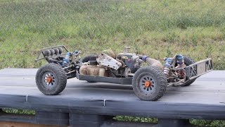 preview picture of video 'Losi 5ivet Clone DTT 1/5 Scale Truck Aussie Testing'