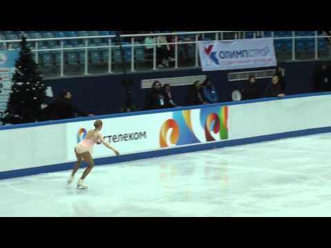 Russian Nationals 2013 Polina KOROBEYNIKOVA before SP