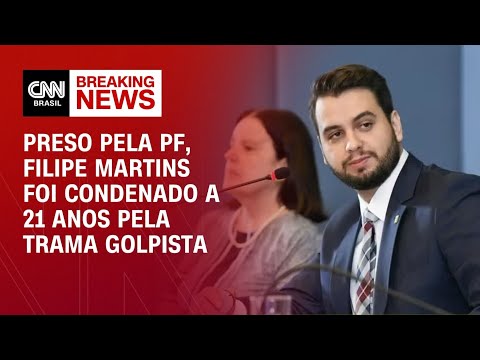 Filipe Martins em audiência no STF