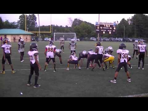 10 Yr. Black Knights McMillian Vs  Shilo Lee 8/8/15 Scrimmage