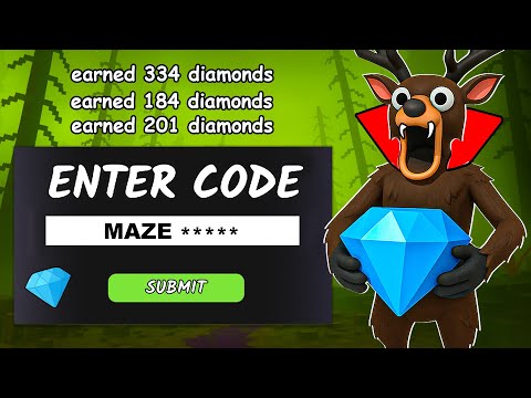 ALL DIAMOND CODES in 99 Nights in the Forest Roblox (NEW CODES)