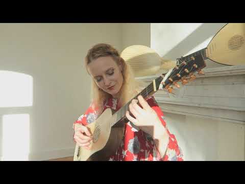 Ieva Baltmiskyte plays Canarios by Gaspar Sanz on baroque guitar by Muzikkon