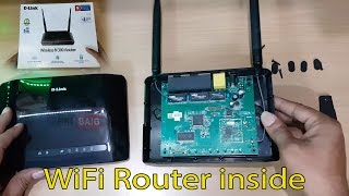 D-link Wireless N300 Router unboxing || D-link WiFi N300 Router Disassembly