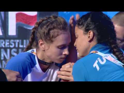 Junior 55kg ladies left hand semi final Worlds 2013