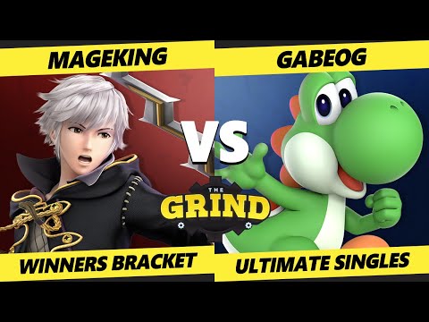 The Grind 166 - Mageking (Robin) Vs. GabeOG (Yoshi) Smash Ultimate - SSBU