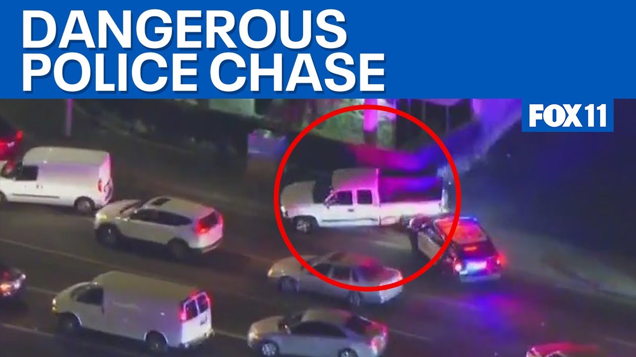 Wild police chase through Orange County  | FOX 11 LA