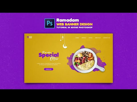 How to Design Furniture Social Media Banner Adobe Photoshop Tutorial Speed Art Grafix Mentor