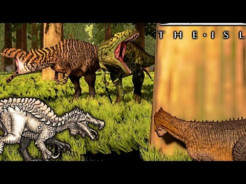 The Isle - REALISM BARY PACK HIDES IN WATER FROM ACRO PAIR HUNTING, HYPO SUCHO PREVIEW ( Gameplay )
