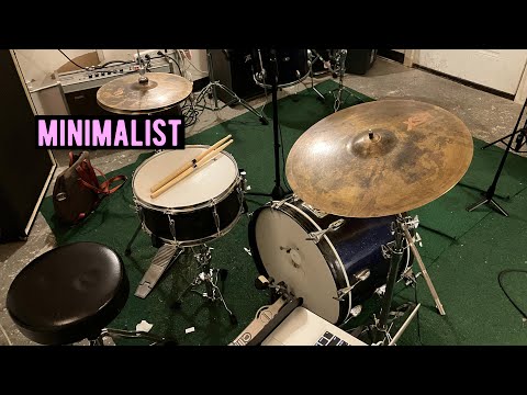 How to Play a Two-Piece Drum Kit (Minimalist Drum Lesson)