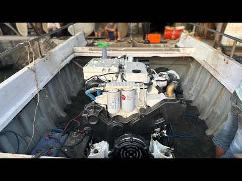 Test tốc độ CUMMINS QSB 550Hp 3400v/p cao tốc @cummins @Tâm vlog
