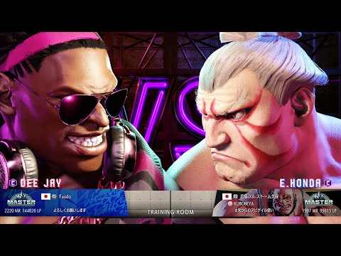 Fuudo (Dee Jay) vs Storm Kubo (E.Honda)：ふ～ど（ディージェイ）vs ストーム久保（本田）