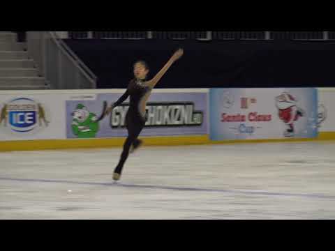 2017 Santa Claus Cup:Mikai VAN OMMEREN(NED) - FS ADVANCED NOVICE GIRLS, Short program