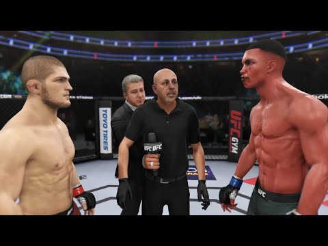 Khabib vs. Young Blood (EA Sports UFC 3) ☝️🦅