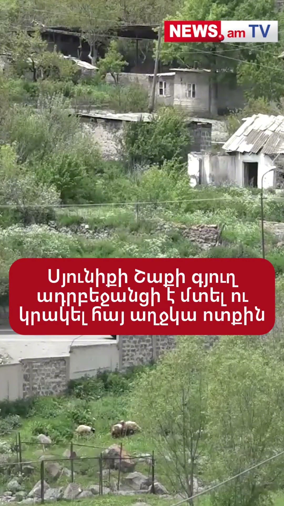 Սյունիքի Շաքի գյուղ ադրբեջանցի է մտել ու կրակել հայ աղջկա ոտքին