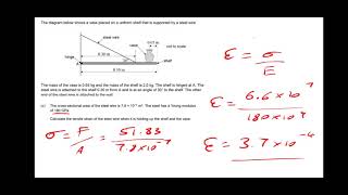 A-level Physics: Materials Lesson 6 - Exam Style Questions
