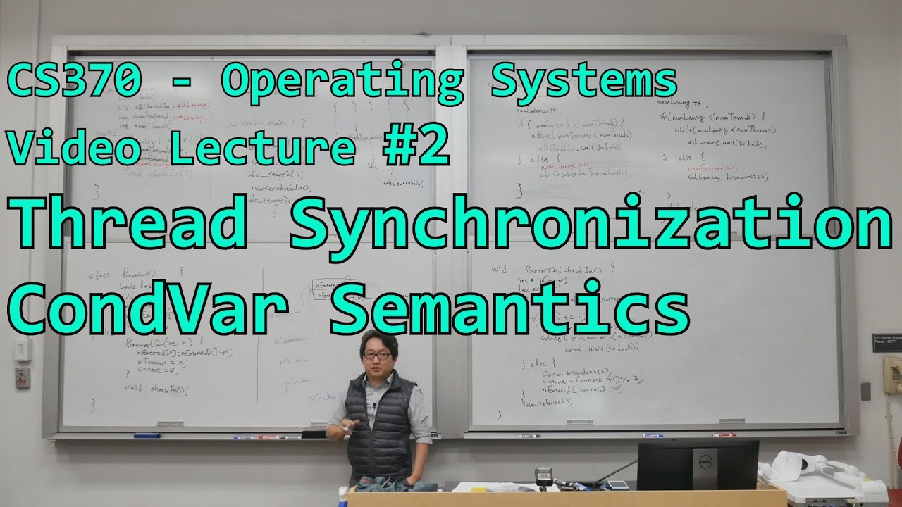 Thread synchronization #2 - CondVar semantics | cs370