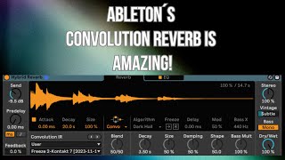 Video thumbnail for Ableton´s Convolution Reverb is AMAZING! by Vince Xmetric