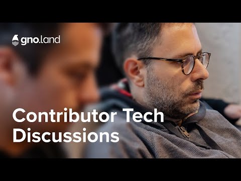 Gno.land Contributor Tech Discussions - January 7th, 2026