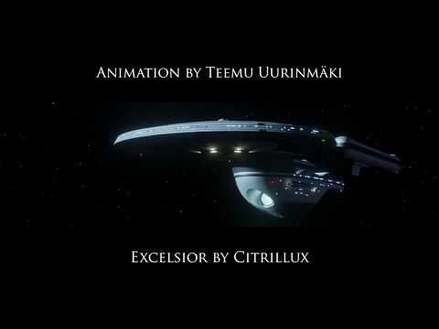 Excelsior Flyby - BLENDER 3D EEVEE