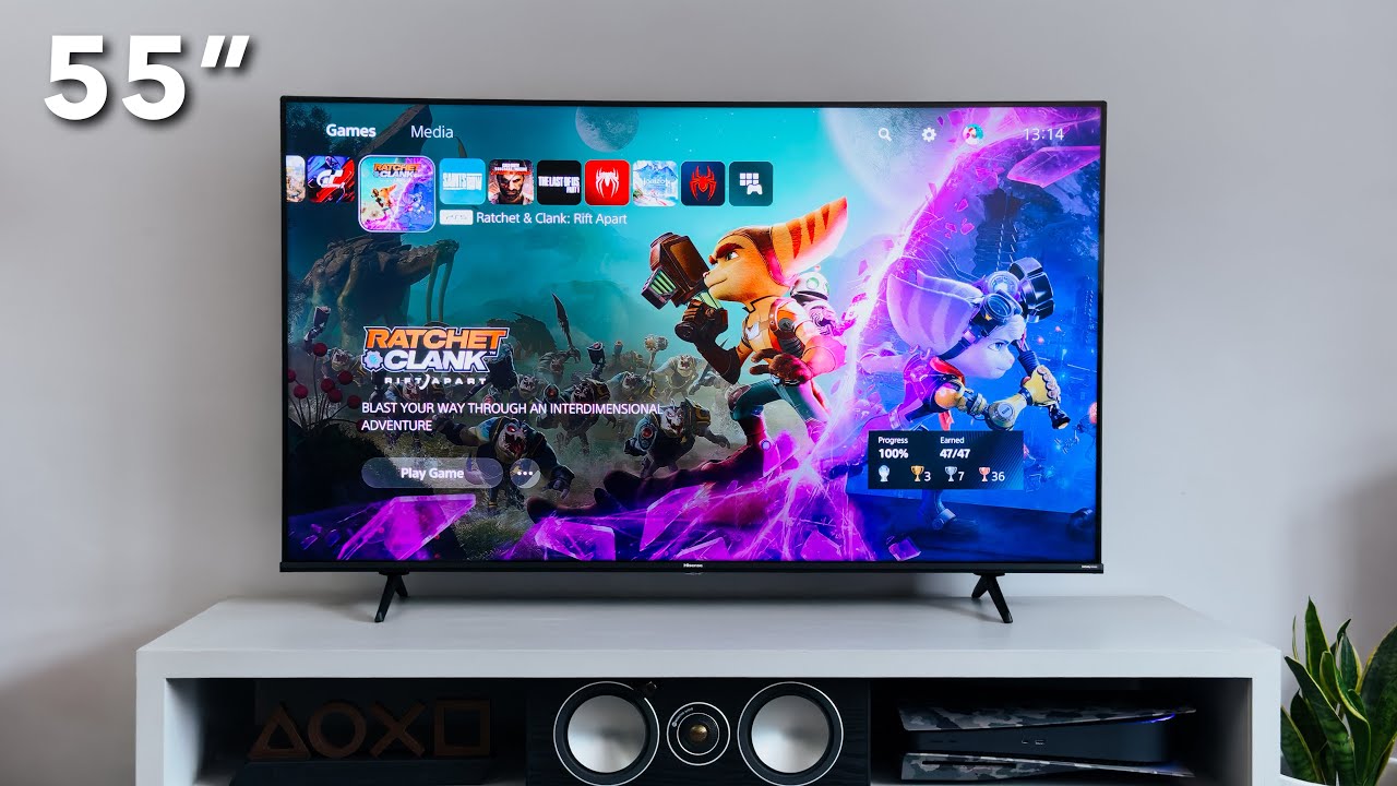 The Best Budget 4K Gaming TV? QLED Hisense E7H