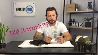 Can I Bleach Or Highlight A Hair Replacement or Hair System? Did It Work?