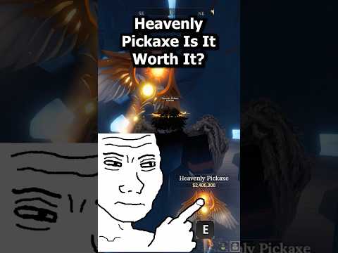 I Got HEAVENLY PICKAXE On FORGE  #roblox