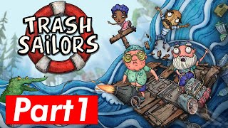 Trash Sailors Gameplay - Walkthrough Part 1 Playthrough (PC, Demo)