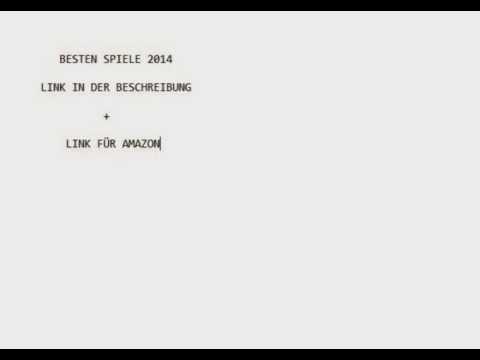 Besten Spiele 2014 / Top Spiele Games 10 / Games