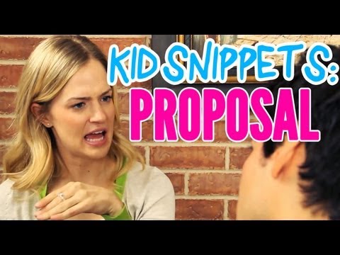 Kid Snippets: "Proposal" (Imagined by Kids)