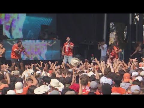 Flo Rida performs for Longhorn fans after close loss to Alabama | FOX 7 Austin