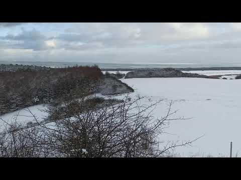 Rügen Mönchgut Bakenberg Winter