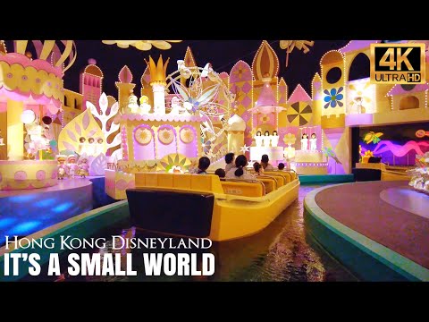 It's a Small World POV — Hong Kong Disneyland 2022【4K】| Full Ride