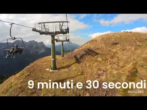 DISCESA INTEGRALE ESTIVA DELLA SEGGIOVIA COL DE VALVACIN