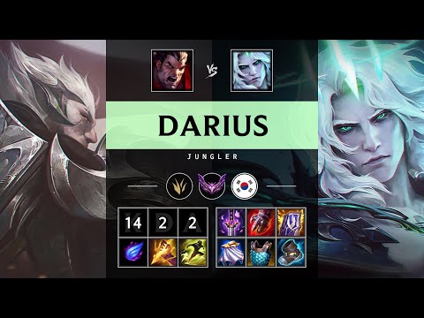 Darius Jungle vs Viego - KR Master Patch 25.13