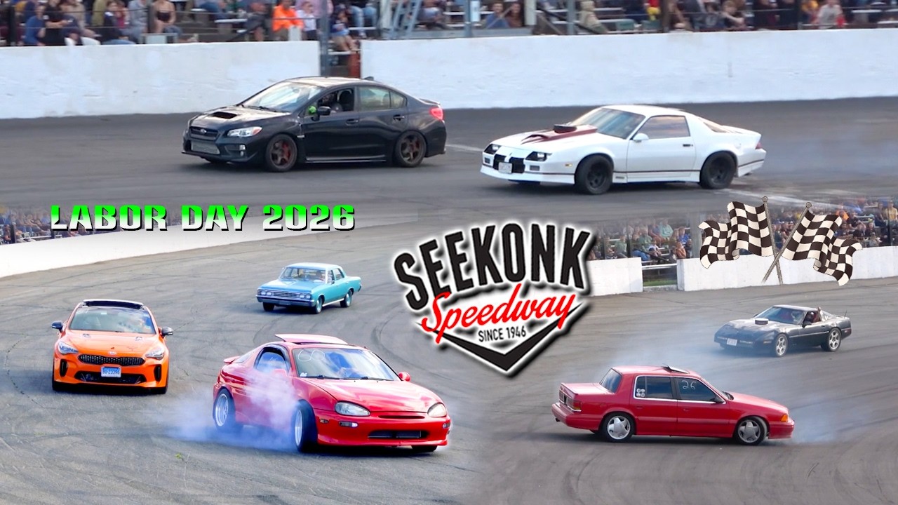 2026 Labor Day Thrill Show Spectator Drags at Seekonk Speedway