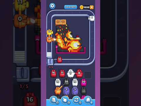 Walkthrough de Pixel Flow Nivel 1605