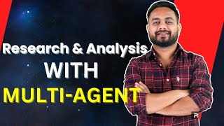 LangGraph:19 Research and Analysis with Collaborative Multi-Agent System #aiagents #ai #genai #agent