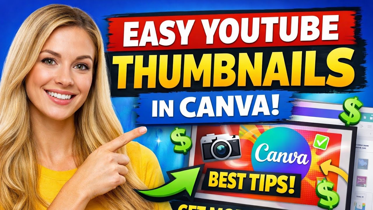 Professional YouTube Thumbnails in Canva (Step-by-Step)
