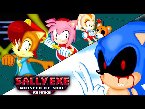 IT'S HERE!! WHISPER OF SOUL REMAKE!! Sonic.exe: Spirits of Hell Round 2 [Sally.exe]