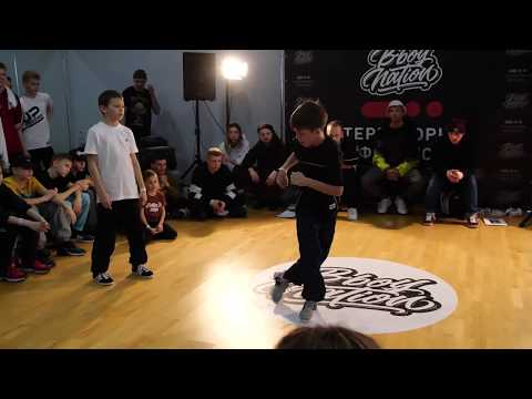 semifinal 10-12 bboy Stone vs Jupiter - брейкданс чемпионат BBOY NATION FINALS 2020