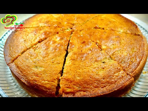 The best way to make Moist and  Fluffy Banana Cake! Easy and delicious recipe 😋