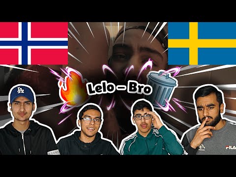 Norwegians React To (Swedish Rap) Reacting Til Lelo - Bro
