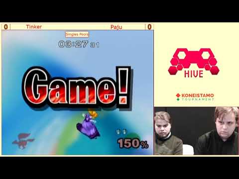 Koneistamo 18 - Melee Singles - Pools - Tinker(Falco) vs Paju(Peach)