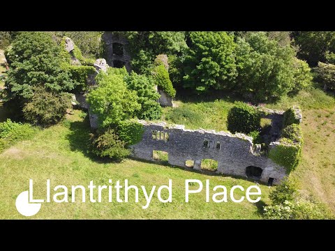 Llantrithyd Place in Wales - DRONE footage